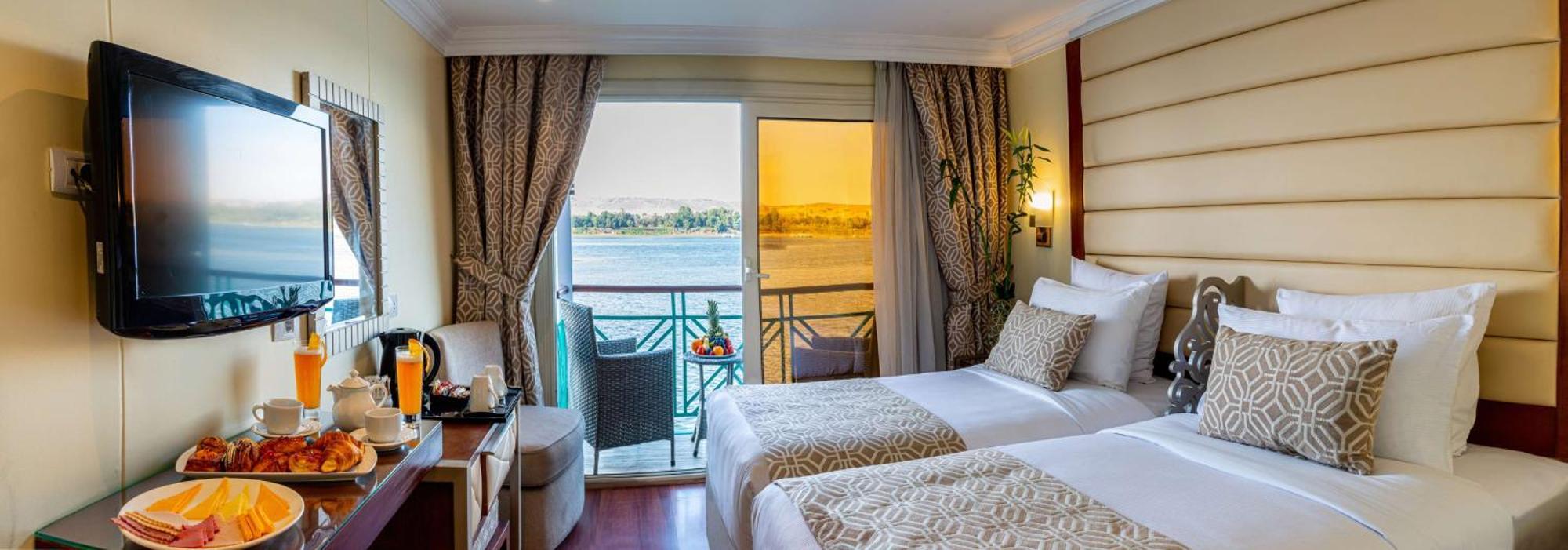 Sonesta Moon Goddess Cruise - From Aswan To Luxor - 03 & 07 Nights Every Friday Hotell Eksteriør bilde