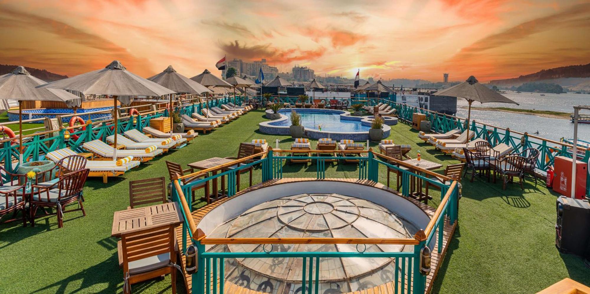 Sonesta Moon Goddess Cruise - From Aswan To Luxor - 03 & 07 Nights Every Friday Hotell Eksteriør bilde