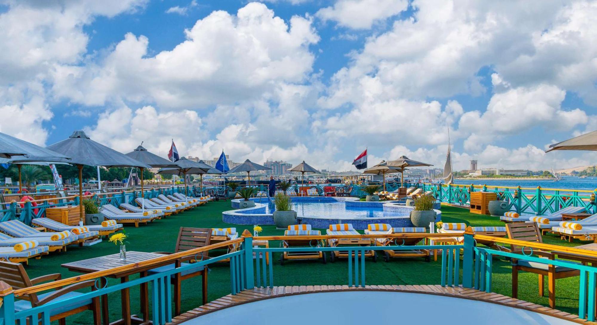 Sonesta Moon Goddess Cruise - From Aswan To Luxor - 03 & 07 Nights Every Friday Hotell Eksteriør bilde